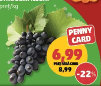 Struguri negri 1 kg