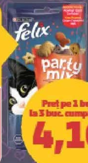Felix Party Mix Pentru Pisici Adulte 60 g