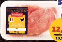 Hanul Boieresc Piept de pui dezosat, feliat 400 g