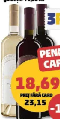 Beciul Domnesc Vin diverse sortimente 750 ml