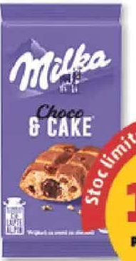 MILKA Prăjitură cu Bucăți Ciocolată 35 g