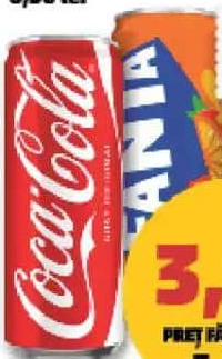 Coca-Cola Original / Fanta Portocale 330 ml