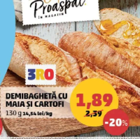 Demibaghetă cu Maia și Cartofi 130 g
