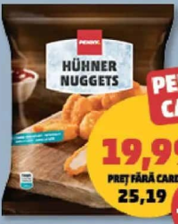 Penny Hühner Nuggets Pui 750 g