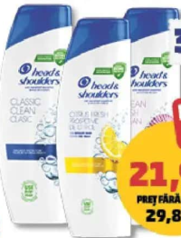 HEAD&SHOULDERS ȘAMPON diverse sortimente, 400 ml