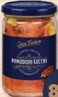 San Fabio Roșii uscate cu capere în ulei 280 g