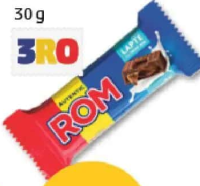 ROM Baton Ciocolată Lapte 30 g