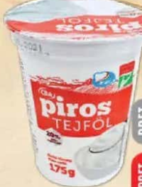 CBA PIROS smântână 20% 175g