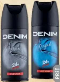 DENIM Black/Original deo spray 150ml