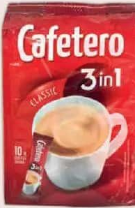 CAFETERO cafea instant 18g x 10buc