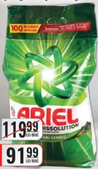 ARIEL Color/Mountain Spring detergent rufe 6.5kg