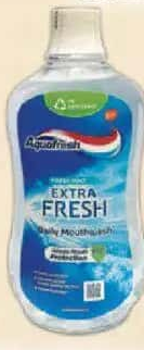 AQUAFRESH Fresh Mint apă de gură 500ml