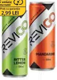 Revigo Băutură carbogazoasă 0.33 L, diverse sortimente