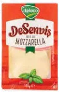 Delaco DeSenviș Mozzarella felii 100 g
