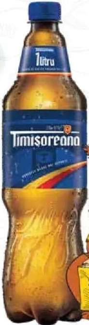 Bere blondă Timișoreana 1 L
