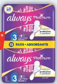 Always Platinum Absorbante pachet 8/10/12/14/16 buc.