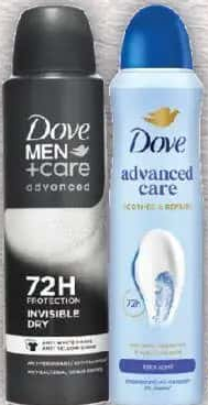 Dove / Dove Men+Care Deodorant spray, diverse sortimente, 150ml