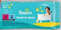Pampers Șervețele Umede Fresh 80 buc.