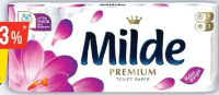 Milde Hârtie igienică Relax Purple, 3 str., 8 role