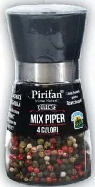 Pirifan Mix piper 4 culori, râșniță, 75g