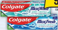 Colgate Max Fresh Pastă de dinți, cooling crystals cool mint/crystal mint, 75ml