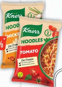 Knorr Fidea instant cu aromă de pui, 61g/cu roșii, 65g