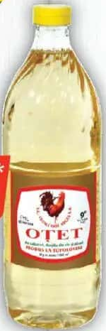 Topoloveni Oțet de fermentație din zaharuri și vin, 1L