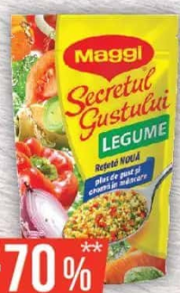 MAGGI SECRETUL GUSTULUI BAZĂ PENTRU MÂNCĂRURI, CU GUST DE GĂINĂ/LEGUME, 200G