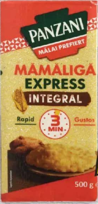 Panzani Mălai prefiert integral 500g