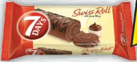 7Days Swiss Roll Ruladă cu cremă cacao, 200g