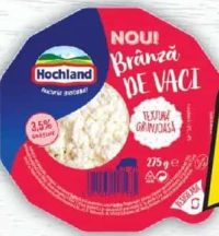 HOCHLAND BRÂNZĂ DE VACI CU TEXTURĂ GRUNJOASĂ, 275G