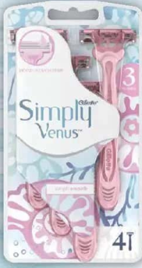 Gillette Simply Venus Aparat de ras, 4 buc.