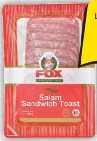 Fox Salam Sandwich Toast, 100g
