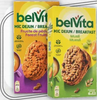 Belvita Breakfast Biscuiți cu cereale, diverse sortimente, 300g