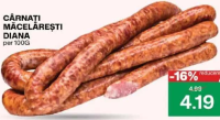 Cârnați Măcelărești Diana 100g