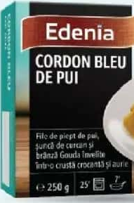 Edenia Cordon bleu de pui 250g