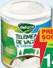 Telemea de vacă Delaco 400g