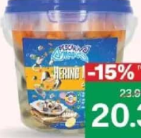 Hering Marinat cu Legume Pescăria Magic 600g
