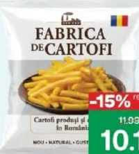 Fabrica de Cartofi Cartofi congelați 1kg