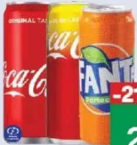 Coca-Cola Lemon / Coca-Cola / Fanta Băutură carbogazoasă 250ml