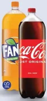 Coca-Cola / Fanta Băutură carbogazoasă 2.5L