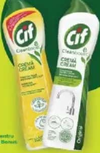 Cif Cremă abrazivă lemon, original 500ml