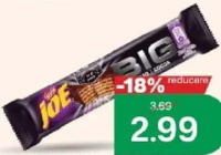 Napolitane glazurate Big Joe cu cremă cacao 45g