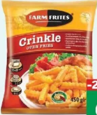 Farm Frites Cartofi oven crinkles congelați 450g