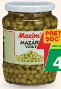 Mazăre Verde Maxim's 690g