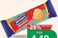 Biscuiți McVitie's digestivi zero zahăr 133g