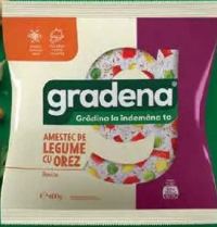 Gradena Amestec de legume cu orez 400g