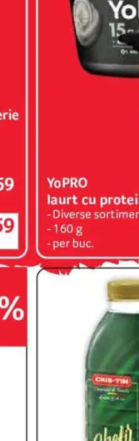 YoPRO Iaurt cu proteine 160 g