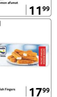 Frosta Golden Fish Fingers - 450 g - per buc.