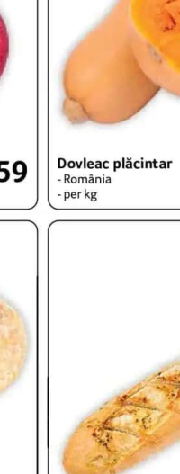 Dovleac plăcintar - România, per kg